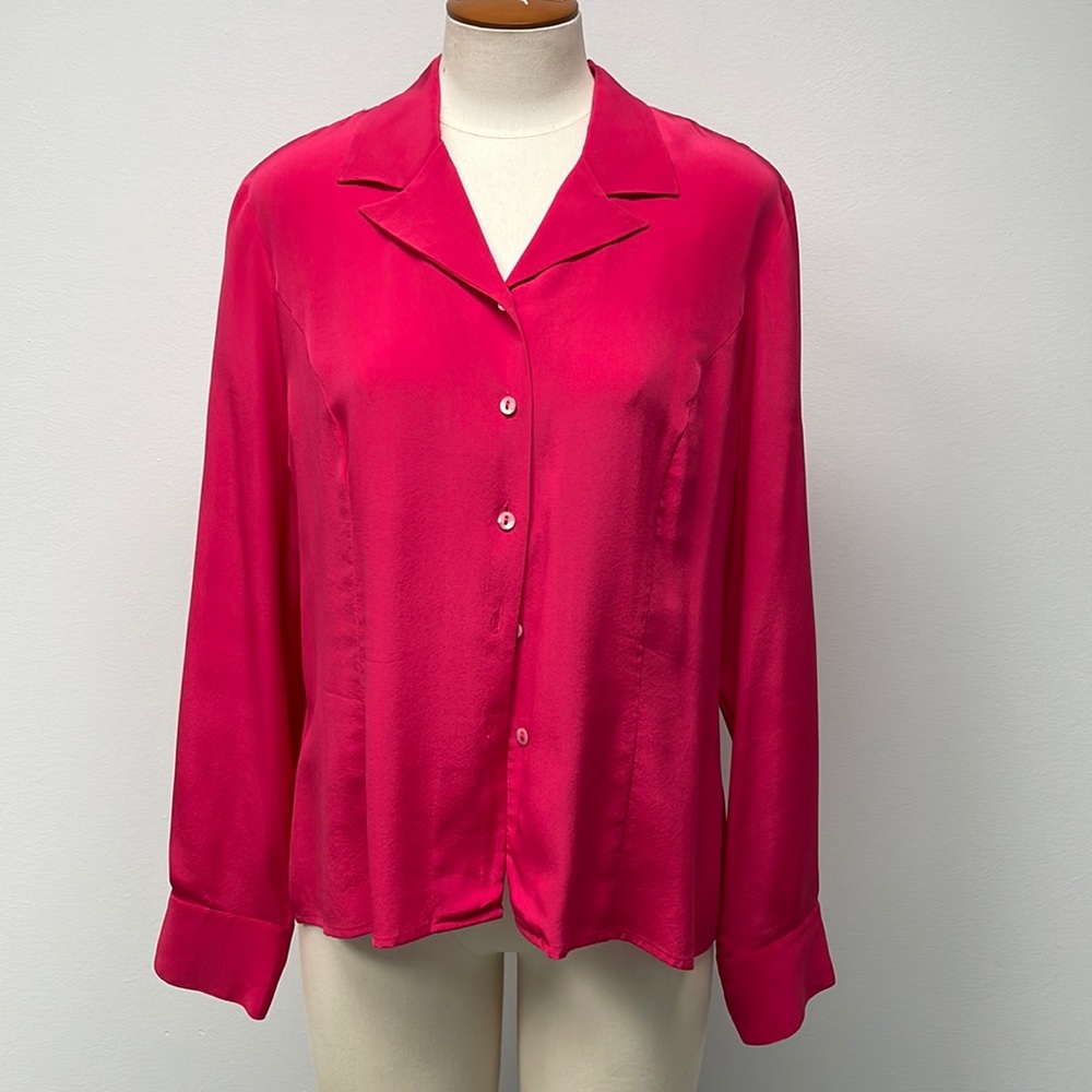 Austin Reed 100% silk shirt